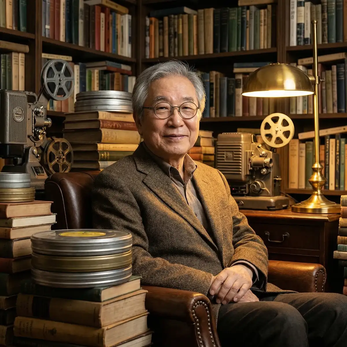 亚洲伦理片库馆长肖像 - 古灵精怪栈 研究学者